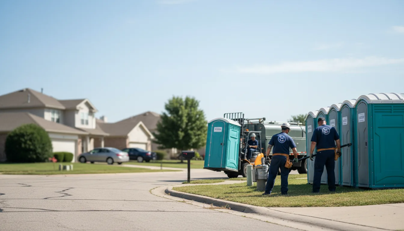Porta Potty Rental in Triadelphia, WV near me